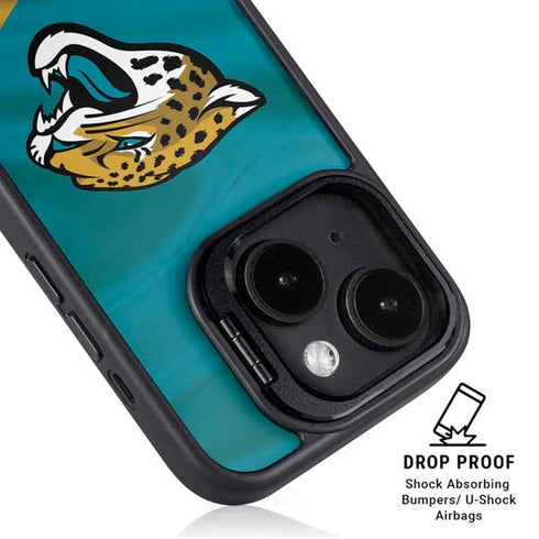 NFL Jacksonville Jaguars iPhone 15 Kickstand Case